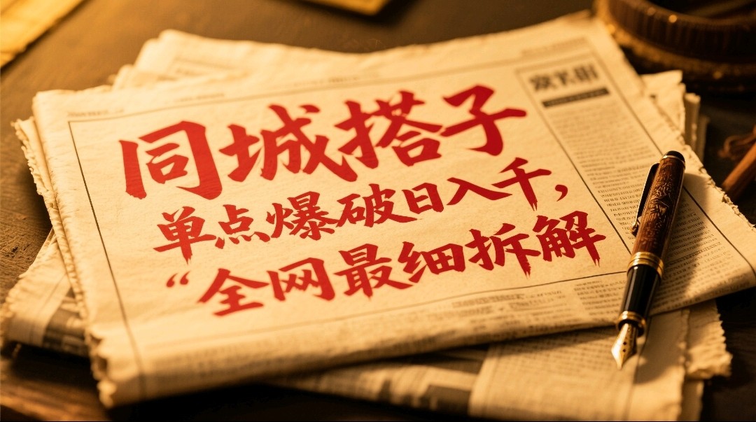 同城搭子群19.9单点爆破日入千，搭子组局月入万，全网最细拆解 - 创享网-创享网