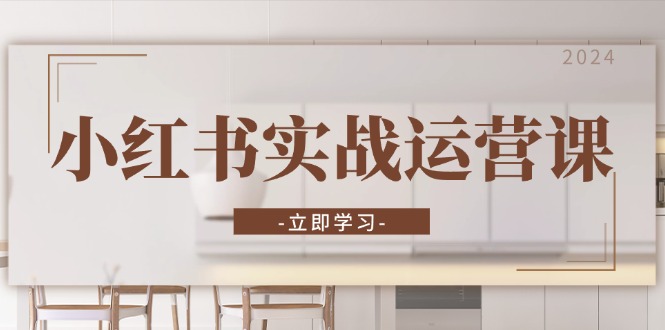 小红书实战运营课：从开通店铺到直播话术，打造爆款笔记与高效直播 - 创享网-创享网