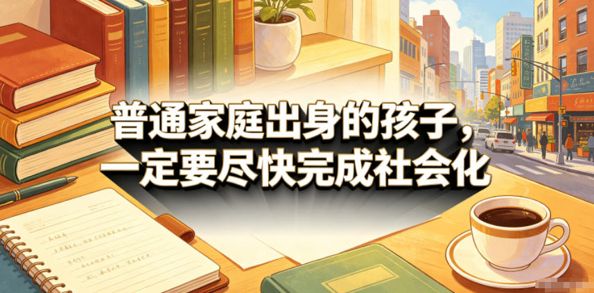 付费文章：普通家庭出身的孩子，一定要尽快完成社会化-创享网