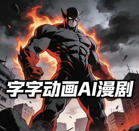 字字动画AI漫剧2026年第1期系统课程，小白看完就能学会实操的漫剧课，单人月收1-3W-创享网