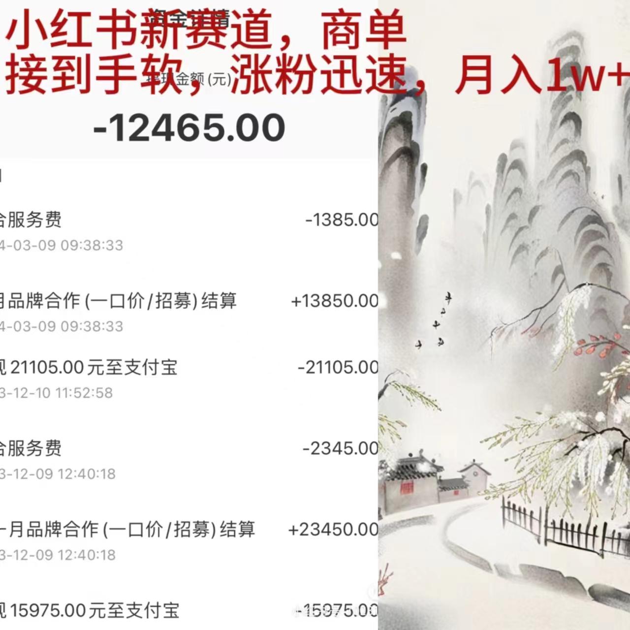 (9476期)小红书新赛道，商单接到手软，涨粉迅速，月入1w+ - 创享网-创享网