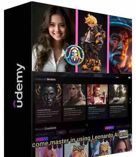 图片[2]-比Midjourney更好的Leonardo AI绘画图像大师班教程-16讲-中英字幕 - 创享网-创享网