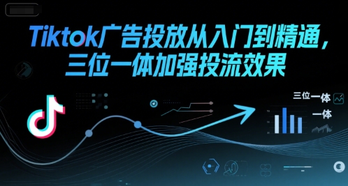 Tiktok广告投放从入门到精通，三位一体加强投流效果 - 创享网-创享网