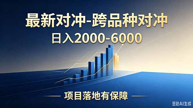 跨品种对冲震撼首发！日收益2000-6000+，项目绿色长久，安全稳健，合规靠谱，可批量放大-创享网