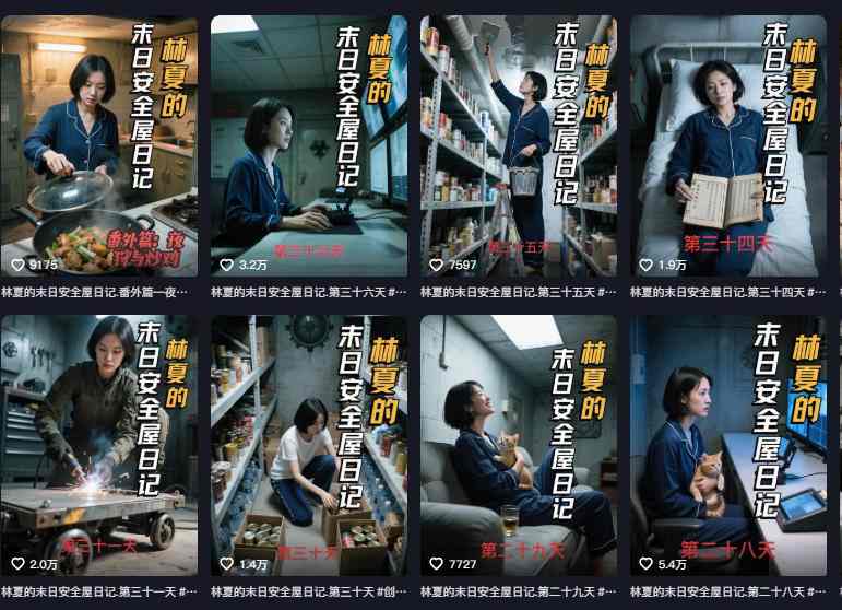 十个作品涨粉近20W!用AI制作末日安全日记连载,日入4位数,评论区爆肝求更新(附详细步骤)-创享网