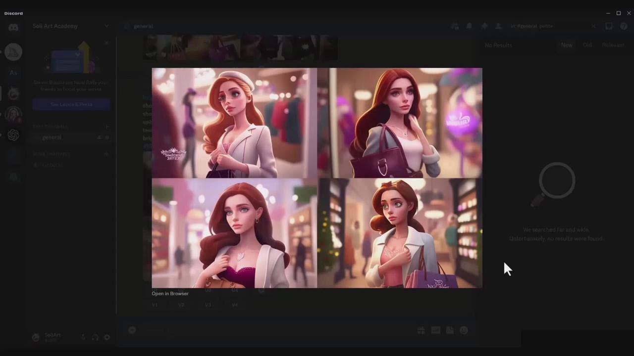 图片[5]-掌握 MidJourney V5 AI + ChatGPT创建一致的角色设计图像-22节课-中英字幕 - 创享网-创享网