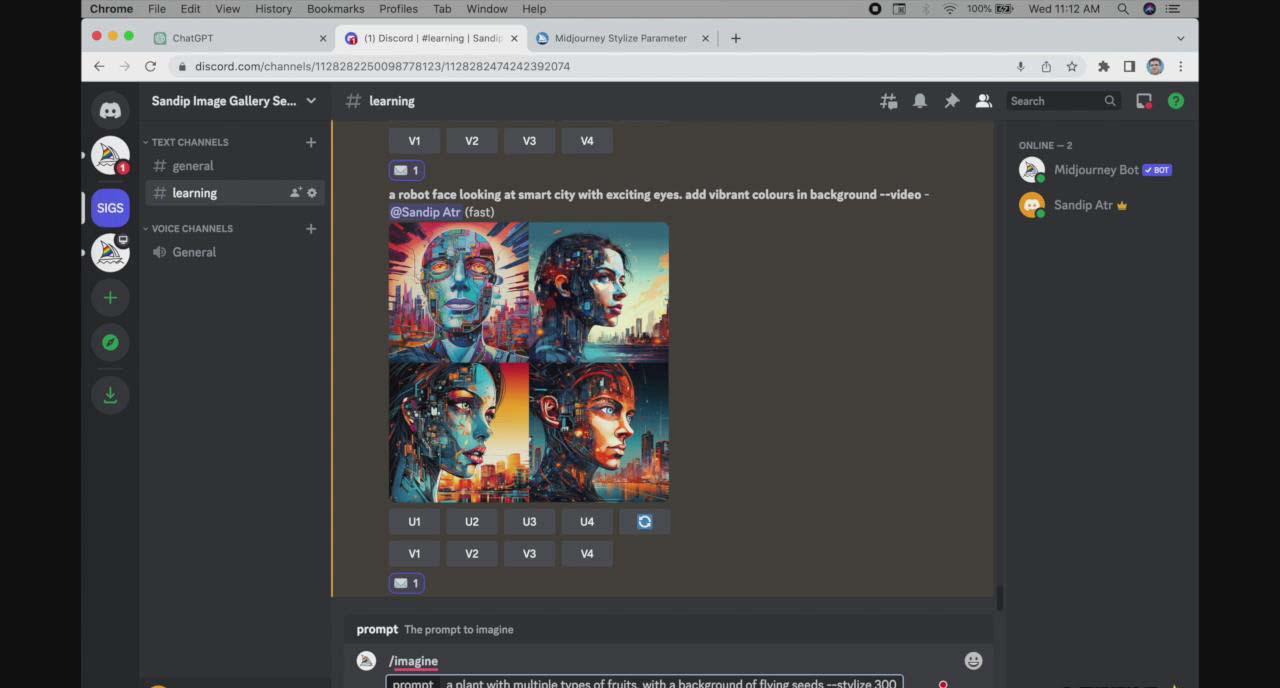 图片[2]-ChatGPT4 和 MidJourney AI 绘画聊天革命性指南教程-33节视频课-中英字幕 - 创享网-创享网