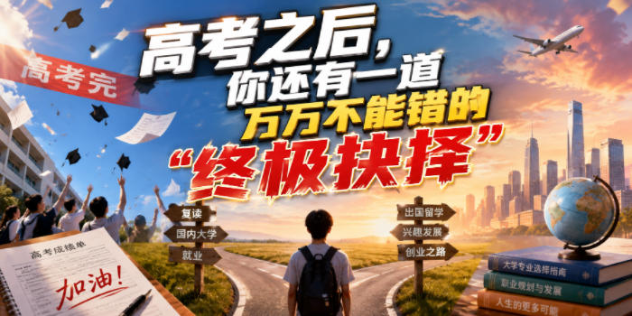付费文章：高考之后，你还有一道万万不能错的“终极抉择”-创享网