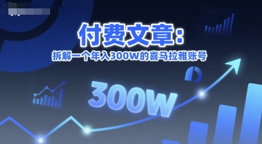 付费文章：拆解一个年入300W的喜马拉雅账号 - 创享网-创享网