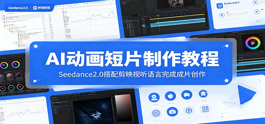 AI动画短片制作教程：Seedance2.0搭配剪映视听语言完成成片创作-创享网