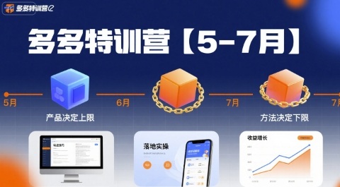 多多特训营【5-7月】产品决定上限，方法决定下限，各种玩法技巧落地实操 - 创享网-创享网