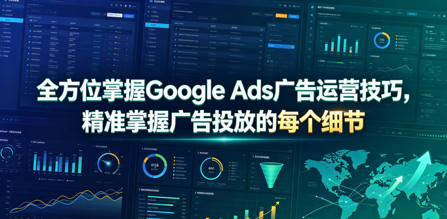 全方位掌握Google Ads广告运营技巧，精准掌握广告投放的每个细节【原创双语字幕】-创享网
