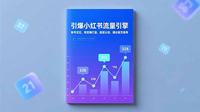 引爆小红书流量引擎,账号定位、视觉锤打造、底层认知,撬动首页推荐-创享网