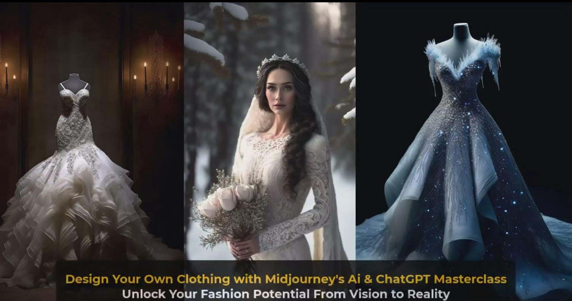 图片[7]-利用 Midjourneys Ai 人工智能设计自己的服装AI大师班-10节课-中英字幕 - 创享网-创享网