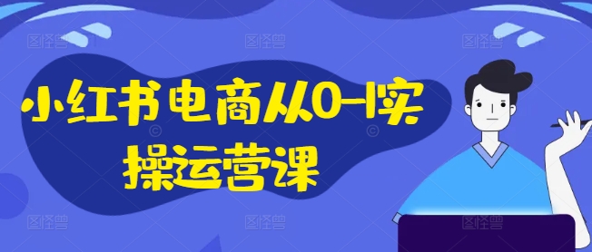 小红书电商从0-1实操运营课，小红书手机实操小红书/IP和私域课/小红书电商电脑实操板块等 - 创享网-创享网