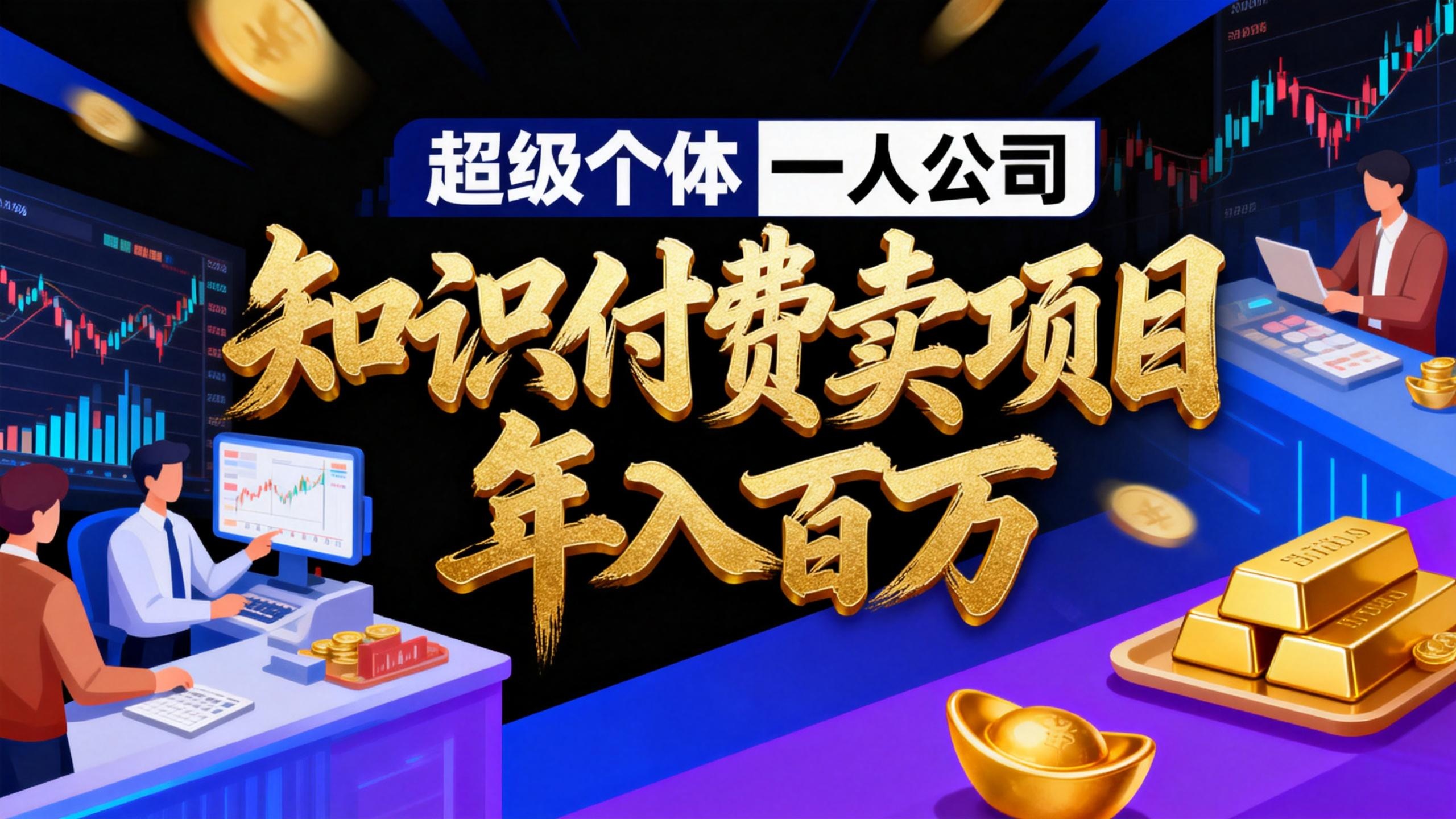 2026年“超级个体一人公司”私域卖项目年入百万，个人IP-精准引流-项目包装-转化成交-创享网