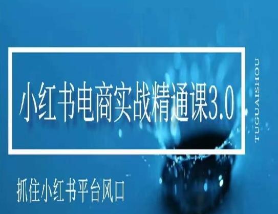 小红书电商实战精通课3.0，抓住小红书平台的风口，不错过有一个赚钱的机会 - 创享网-创享网