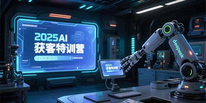 2025AI获客特训营，AI图文视频全制作，deepseek工具实操教学 - 创享网-创享网