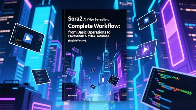 Sora2 AI视频生成的系统教程(英文版-创享网
