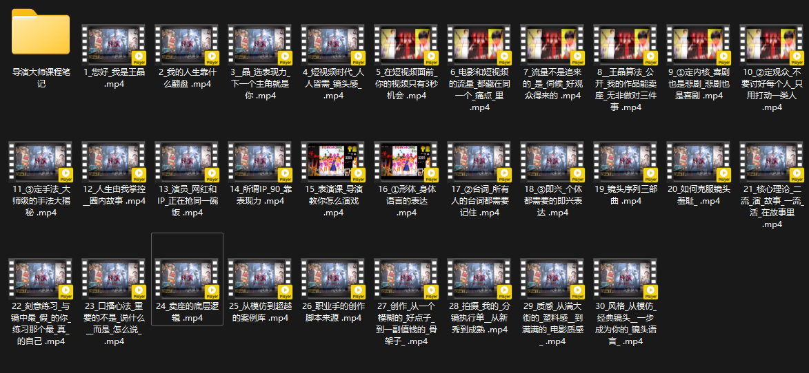 王晶大师课：流量破局-人生由我掌控-创享网